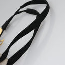 Christian Dior Lady Dior Backpack Nylon Black Gold Auth 113919-8