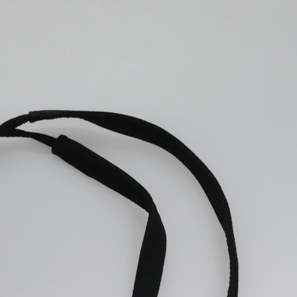 Christian Dior Lady Dior Backpack Nylon Black Gold Auth 113919