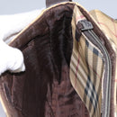 BURBERRY Nova Check Shoulder Bag PVC Beige Brown Auth 113921-24