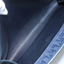 Christian Dior Trotter Canvas Chain Shoulder Bag Navy Auth 113931-11