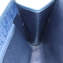 Christian Dior Trotter Canvas Chain Shoulder Bag Navy Auth 113931-18