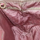 PRADA Hand Bag Nylon Pink Gold Auth 113965-20