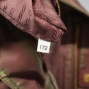 PRADA Hand Bag Nylon Pink Gold Auth 113965-12