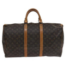 LOUIS VUITTON Monogram Keepall 50 Boston Bag M41426 LV Auth 113985-13