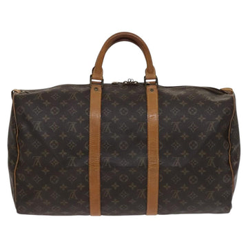 LOUIS VUITTON Monogram Keepall 50 Boston Bag M41426 LV Auth 113985 - 0