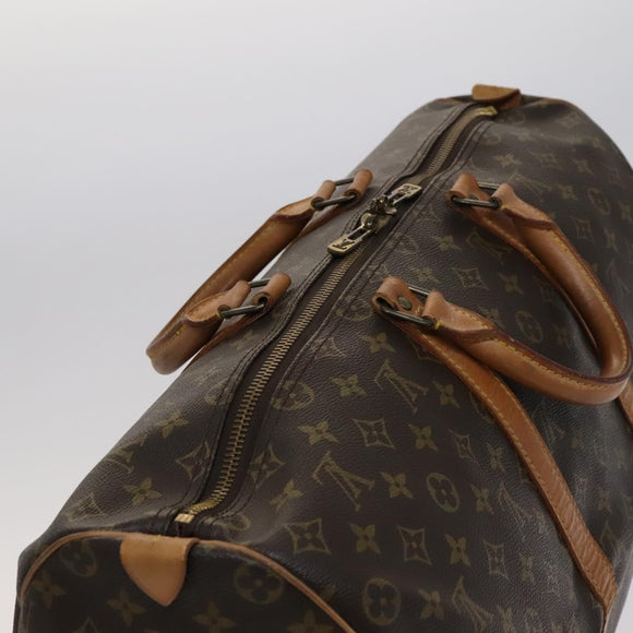 LOUIS VUITTON Monogram Keepall 50 Boston Bag M41426 LV Auth 113985