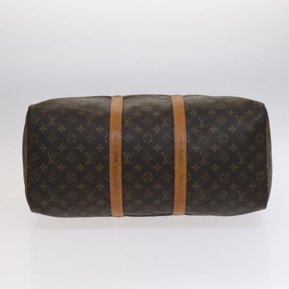 LOUIS VUITTON Monogram Keepall 50 Boston Bag M41426 LV Auth 113985