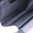 BVLGARI Hand Bag Leather Black Auth 113988-11