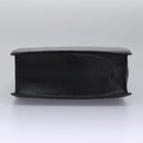 BVLGARI Hand Bag Leather Black Auth 113988-5