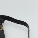 Salvatore Ferragamo Hand Bag Leather 2way Black Gold Auth 114037-14