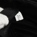 PRADA Hand Bag Leather 2way Black Silver Auth 114042-12