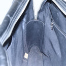 CHANEL Matelasse Shoulder Bag Patent leather Black Gold CC Auth 114045-11