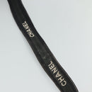 CHANEL Matelasse Shoulder Bag Patent leather Black Gold CC Auth 114045-6