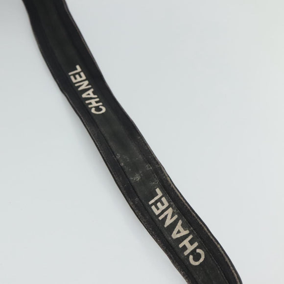 CHANEL Matelasse Shoulder Bag Patent leather Black Gold CC Auth 114045