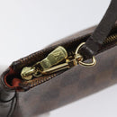 LOUIS VUITTON Damier Ebene Trousse makeup Pouch N51982 LV Auth 114084-9