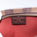 LOUIS VUITTON Damier Ebene Trousse makeup Pouch N51982 LV Auth 114084-18