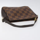 LOUIS VUITTON Damier Ebene Trousse makeup Pouch N51982 LV Auth 114084-7