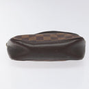 LOUIS VUITTON Damier Ebene Trousse makeup Pouch N51982 LV Auth 114084-5