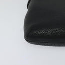LOEWE Shoulder Bag Leather Black Auth 114108-9