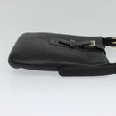 LOEWE Shoulder Bag Leather Black Auth 114108-4