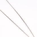 TIFFANY&Co. Open Heart Necklace Ag925 Silver Auth 114128-4