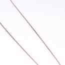 TIFFANY&Co. Open Heart Necklace Ag925 Silver Auth 114128-5