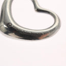 TIFFANY&Co. Open Heart Necklace Ag925 Silver Auth 114129-14