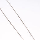 TIFFANY&Co. Open Heart Necklace Ag925 Silver Auth 114129-5