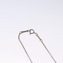 TIFFANY&Co. Open Heart Necklace Ag925 Silver Auth 114129-7