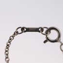 TIFFANY&Co. Open Heart Necklace Ag925 Silver Auth 114129-8