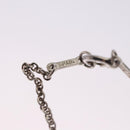 TIFFANY&Co. Open Heart Necklace Ag925 Silver Auth 114129-9