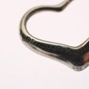 TIFFANY&Co. Open Heart Necklace Ag925 Silver Auth 114130-13