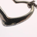 TIFFANY&Co. Open Heart Necklace Ag925 Silver Auth 114130-14