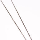 TIFFANY&Co. Open Heart Necklace Ag925 Silver Auth 114130-5