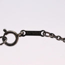 TIFFANY&Co. Open Heart Necklace Ag925 Silver Auth 114130-9