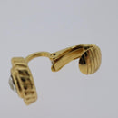 Christian Dior Earring metal Gold Auth 114132-13