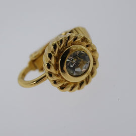 Christian Dior Earring metal Gold Auth 114132 - 0