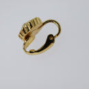 Christian Dior Earring metal Gold Auth 114132-3