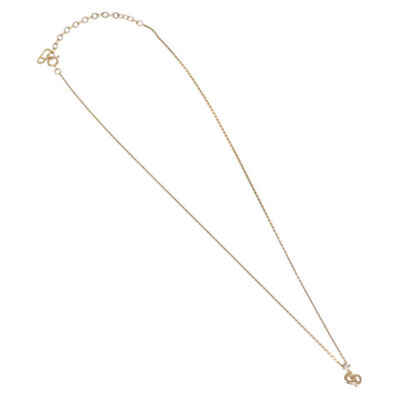 Christian Dior Necklace metal Gold Auth 114135