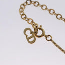 Christian Dior Necklace metal Gold Auth 114135-9