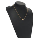 Christian Dior Necklace metal Gold Auth 114137-1