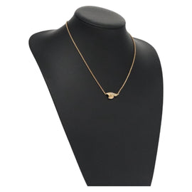 Christian Dior Necklace metal Gold Auth 114137