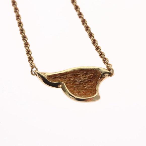 Christian Dior Necklace metal Gold Auth 114137