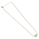 Christian Dior Necklace metal Gold Auth 114137-2