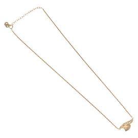 Christian Dior Necklace metal Gold Auth 114137 - 0