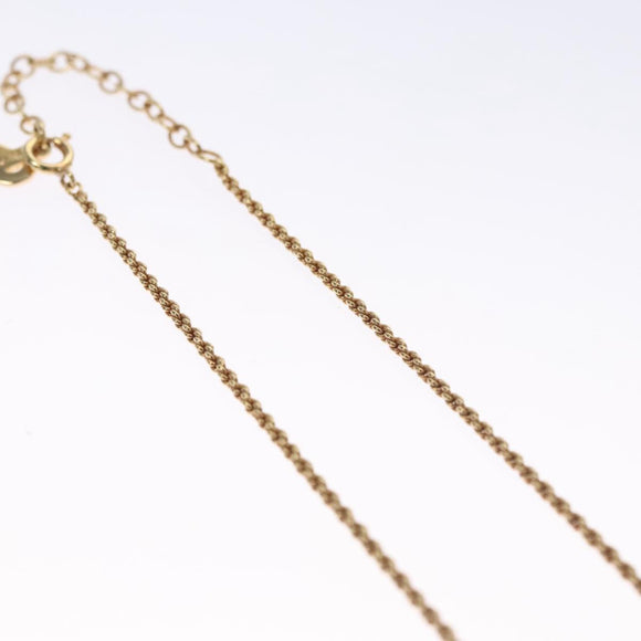 Christian Dior Necklace metal Gold Auth 114137