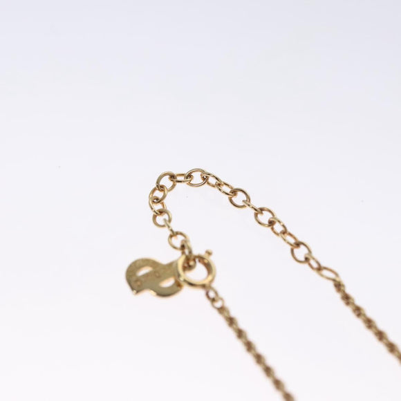 Christian Dior Necklace metal Gold Auth 114137