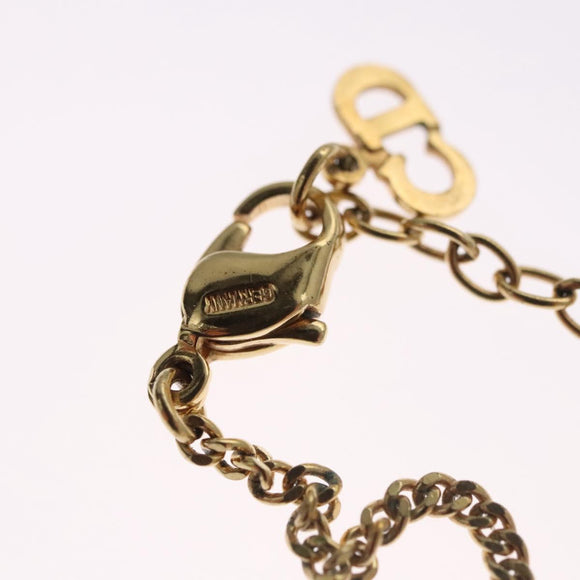 Christian Dior Necklace metal Gold Auth 114141