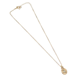 Christian Dior Necklace metal Gold Auth 114141 - 0
