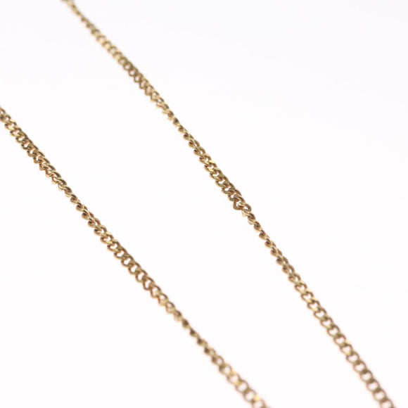 Christian Dior Necklace metal Gold Auth 114141